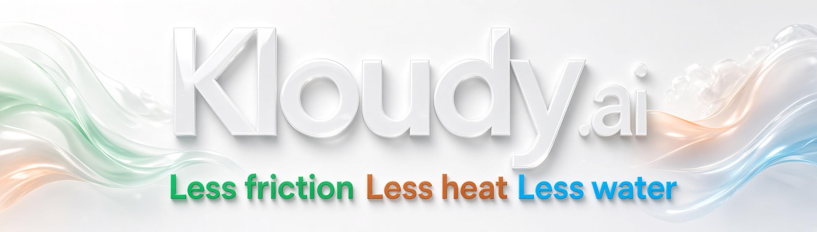 Less friction. Less heat. Less water.